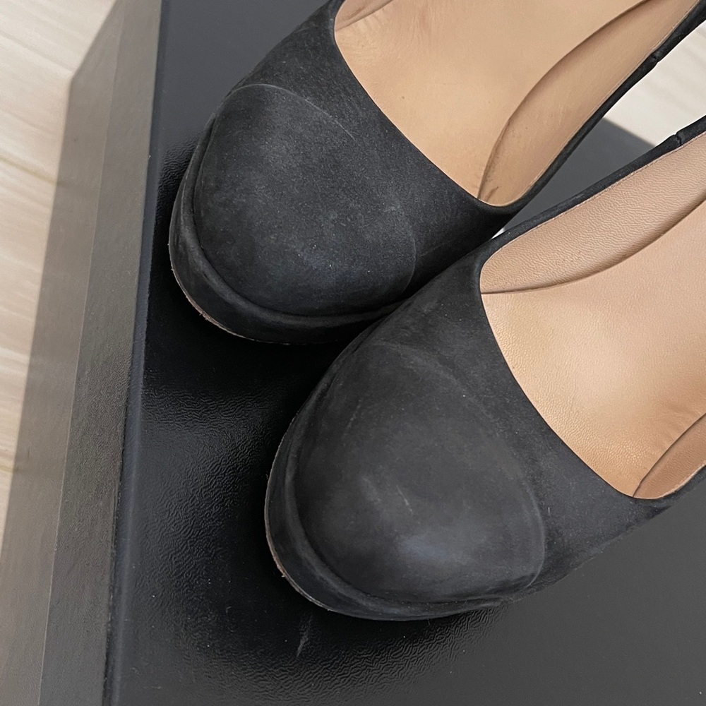 Chanel black heels 37.5 cc logo - Picture 9 of 9